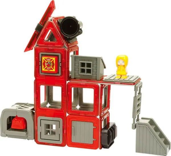 Set de constructie magnetic - Amazing Rescue, 50 piese | Magformers