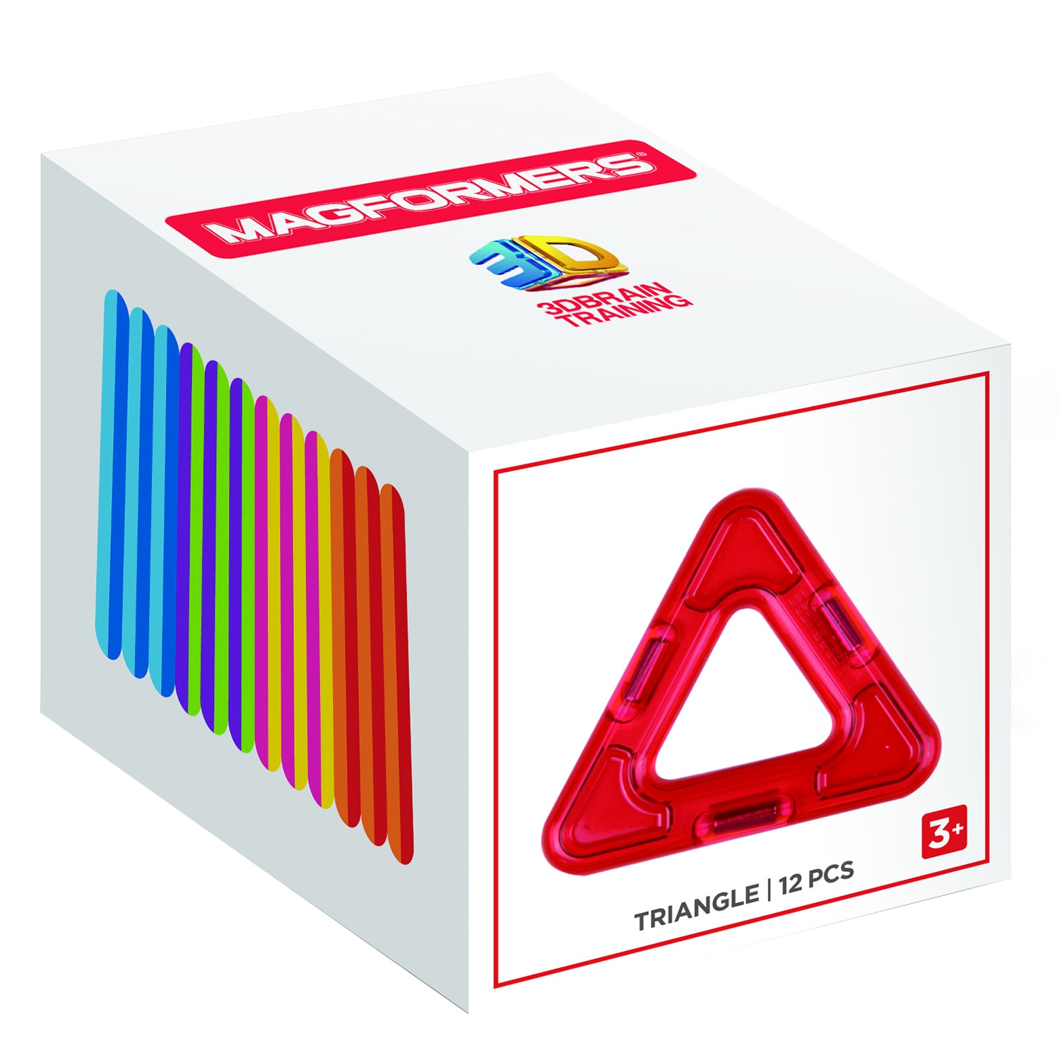 Set rezerve magnetice - Triangle, 12 piese | Magformers