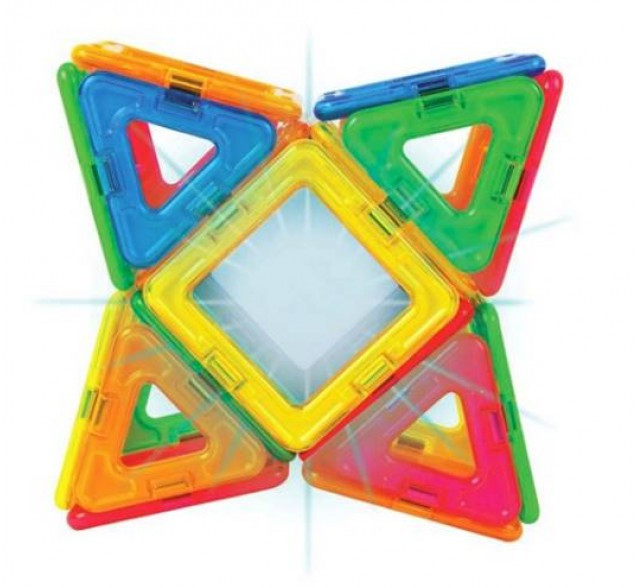 Set de constructie magnetic - Neon Led, 31 piese | Magformers - 1 | YEO