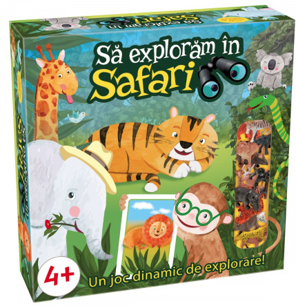 Joc educativ - Sa exploram in Safari! | Seek & Find