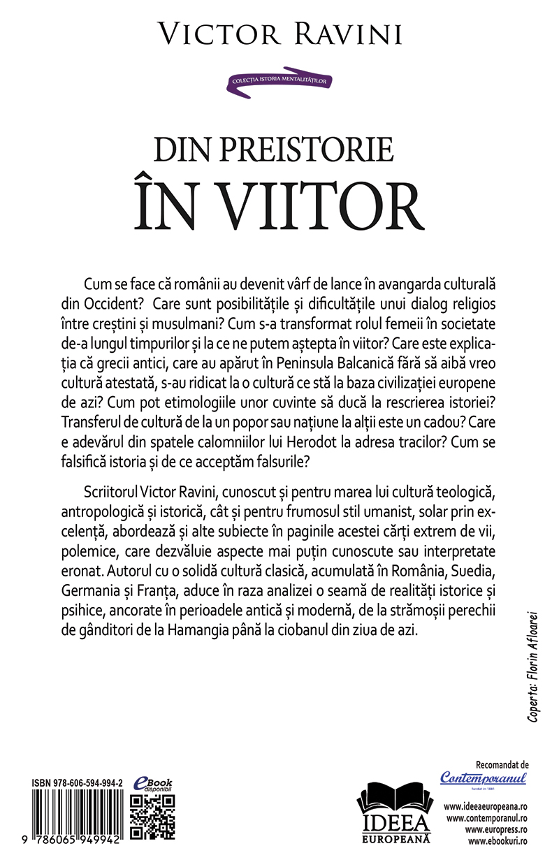 Din preistorie in viitor | Victor Ravini