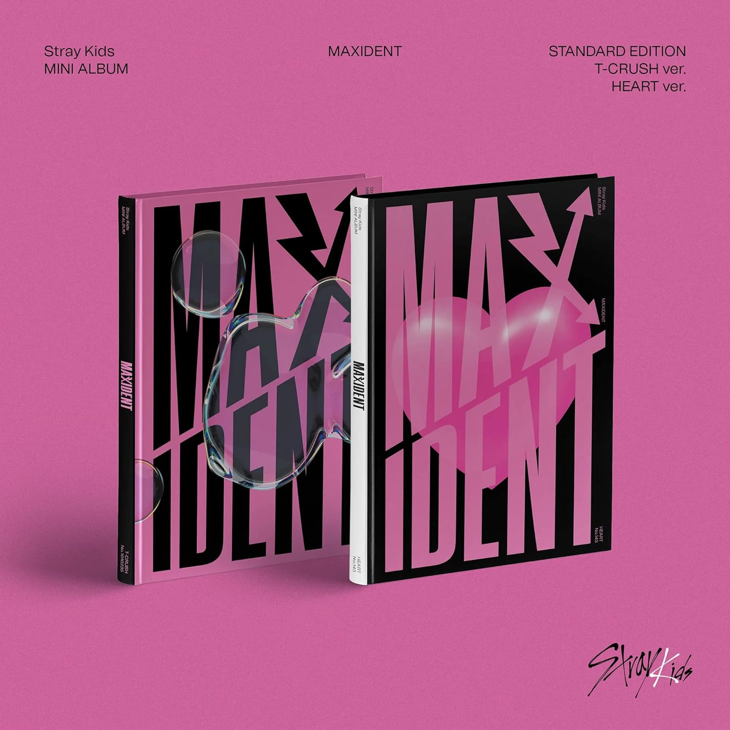 Maxident (Standard Edition: T-Crush / Heart Version) | Stray Kids