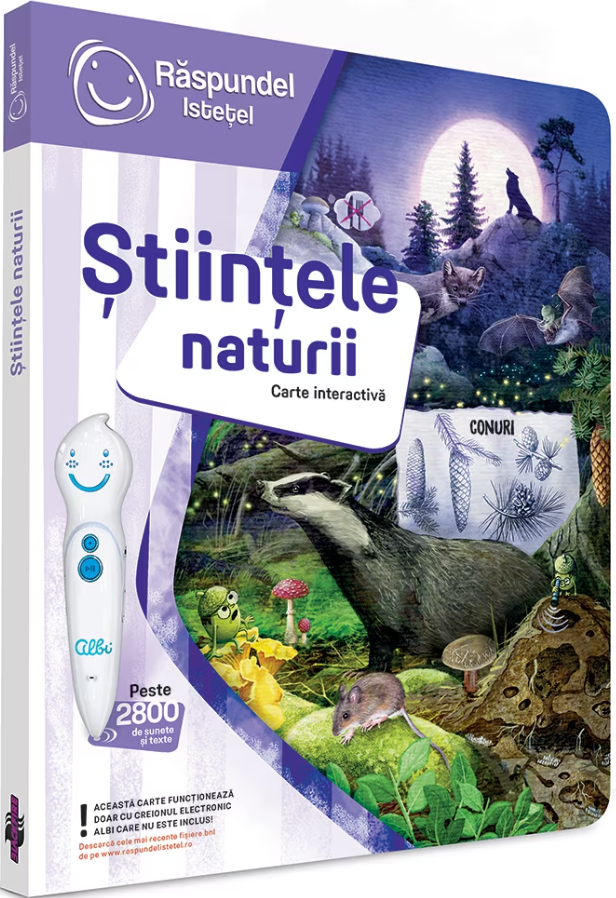 Raspundel Istetel - Stiintele naturii. Aventuri prin natura