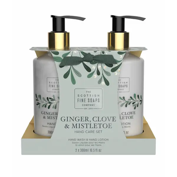 Set 2 recipiente crema de maini - Clove & Mistletoe | The Scottish Fine Soaps Company