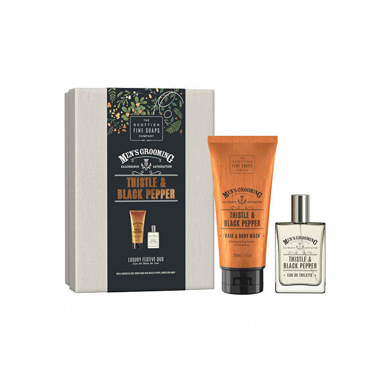 Set ingrijire personala - Thistle & Black Pepper | The Scottish Fine Soaps Company