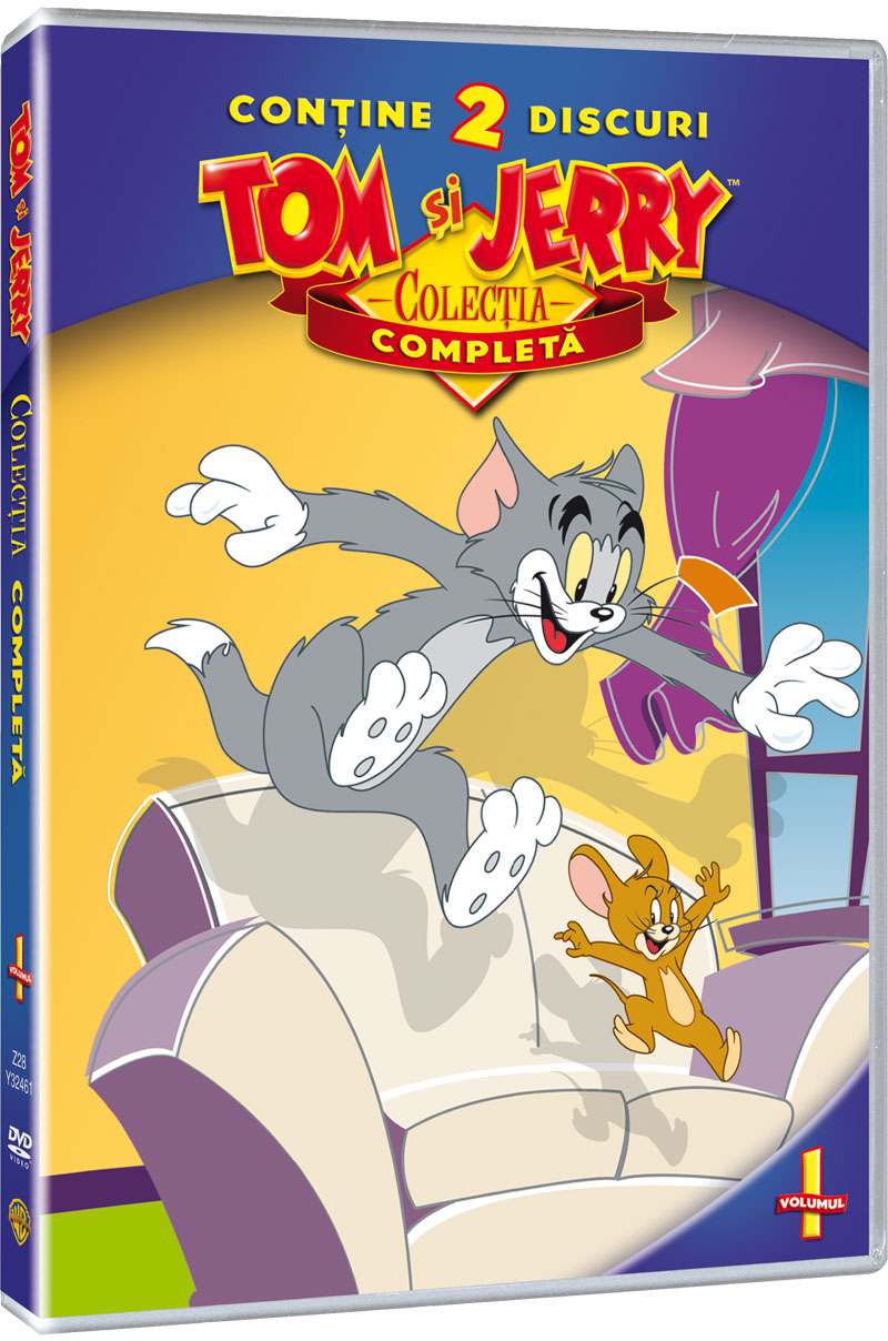 Pachet 2 DVD Tom si Jerry: Colectia Completa Vol. 1 / Tom and Jerry Classic Collection | William Hanna, Joseph Barbera