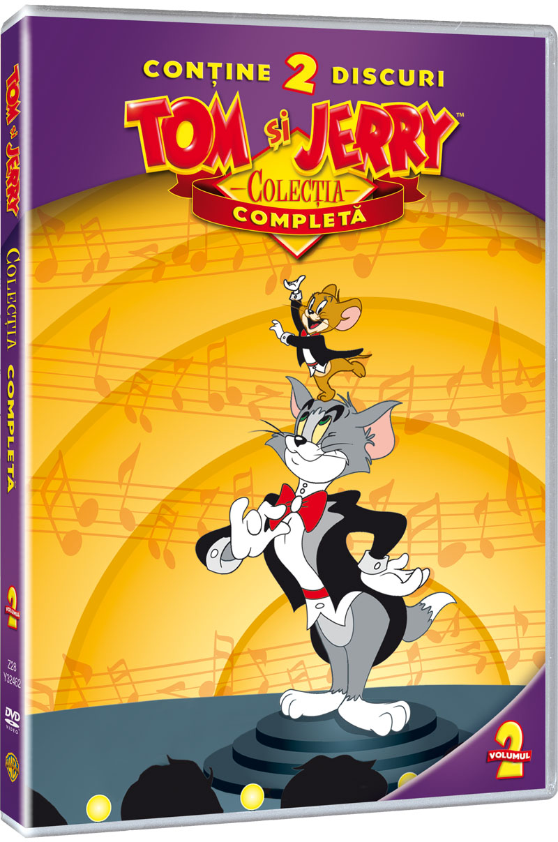 Pachet 2 DVD Tom si Jerry: Colectia Completa Vol. 2 / Tom and Jerry Classic Collection | William Hanna, Joseph Barbera