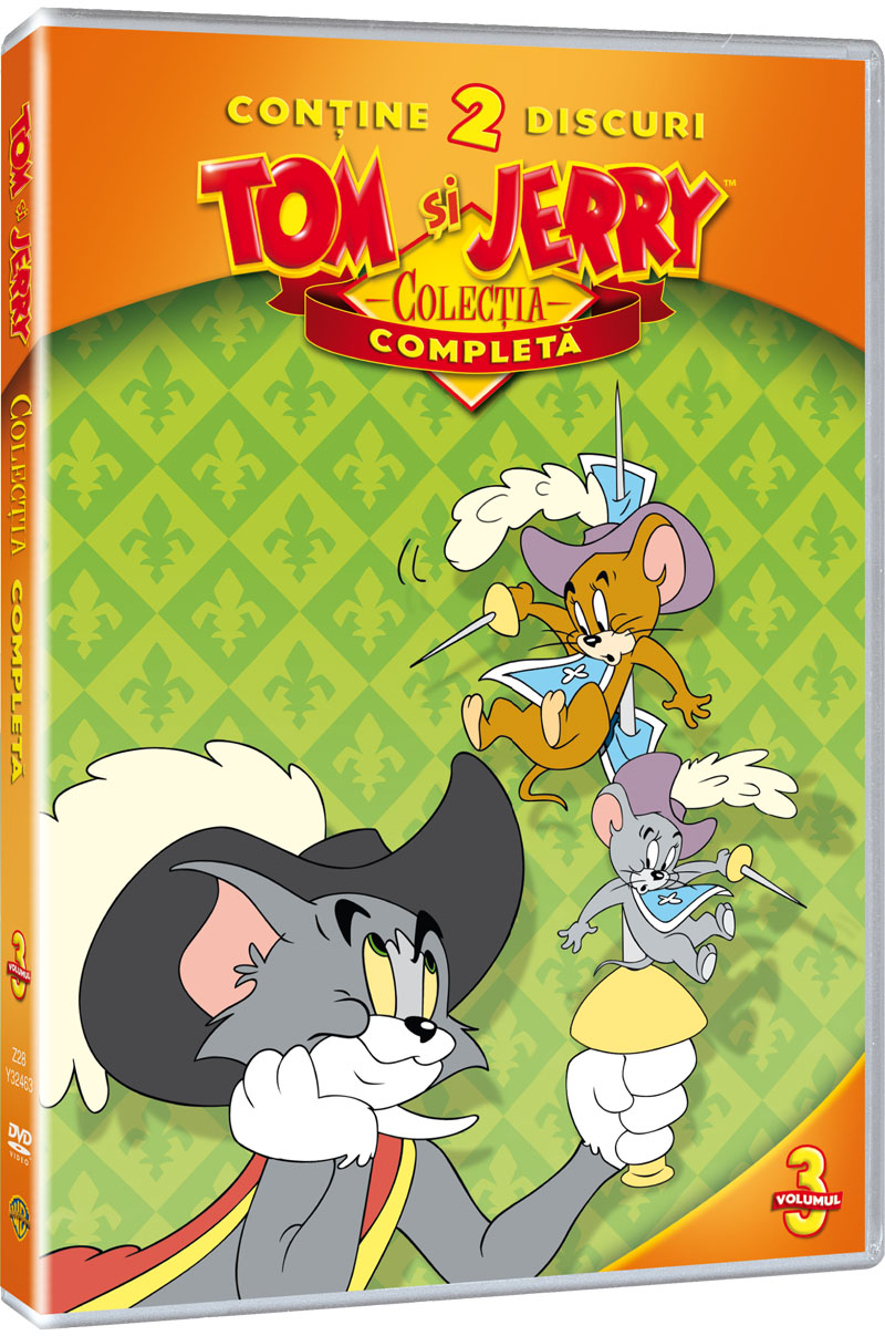 Pachet 2 DVD Tom si Jerry: Colectia Completa Vol. 3 / Tom and Jerry Classic Collection | William Hanna, Joseph Barbera