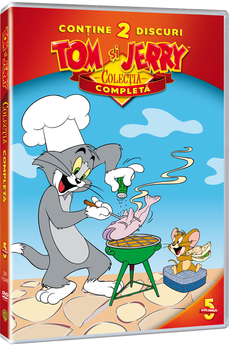 Pachet 2 DVD Tom si Jerry: Colectia Completa Vol. 5 / Tom and Jerry Classic Collection | William Hanna, Joseph Barbera