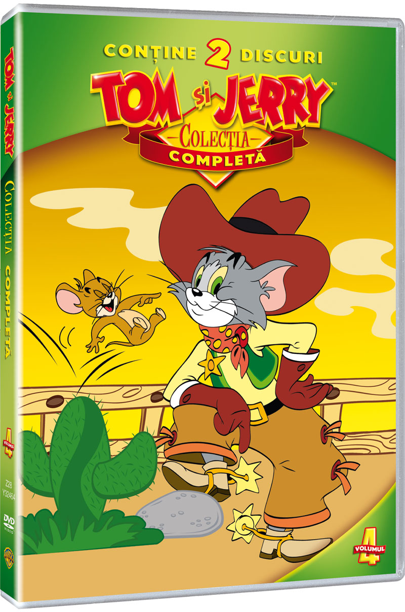 Pachet 2 DVD Tom si Jerry Colectia Clasica Vol. 4 / Tom and Jerry Classic Collection Vol. 4 | William Hanna, Joseph Barbera