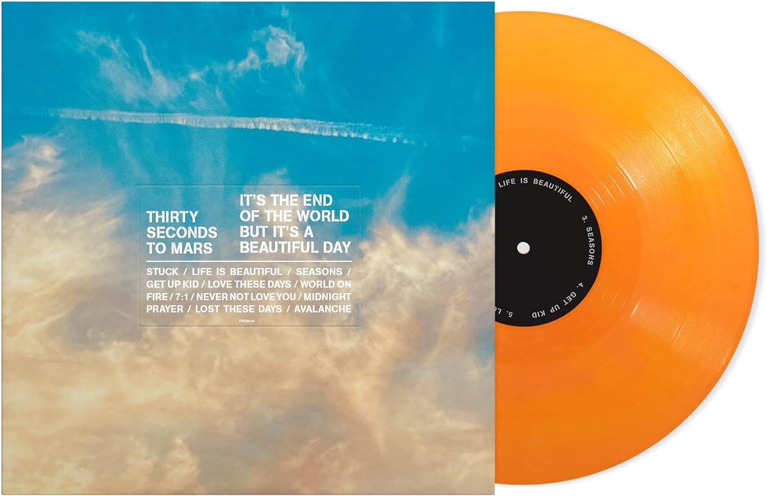 It's The End Of The World, But It's A Beautiful Day (Orange Vinyl)