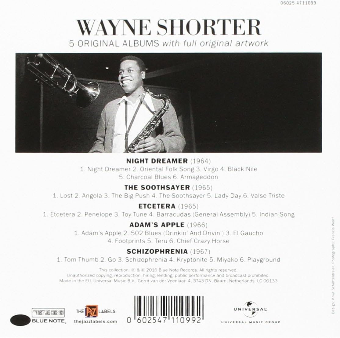 Wayne Shorter 5 Original Albums | Wayne Shorter