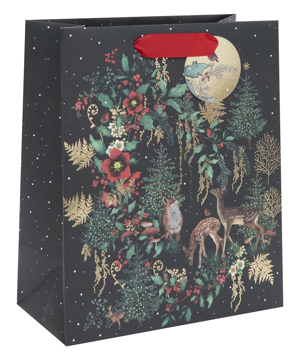 Punga de cadou - Large - Pizazz - Christmas Woodland