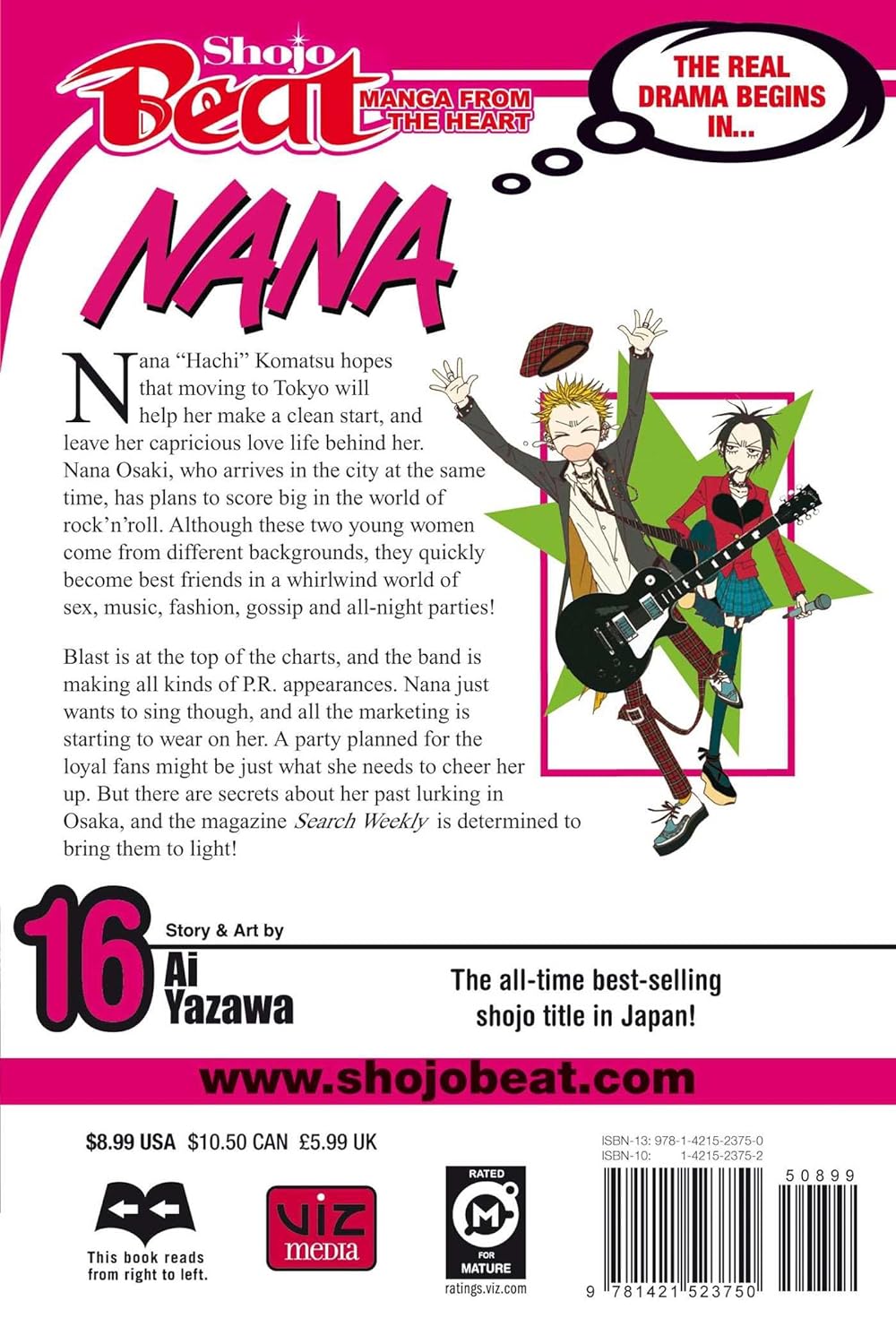 Nana - Volume 16 | Ai Yazawa