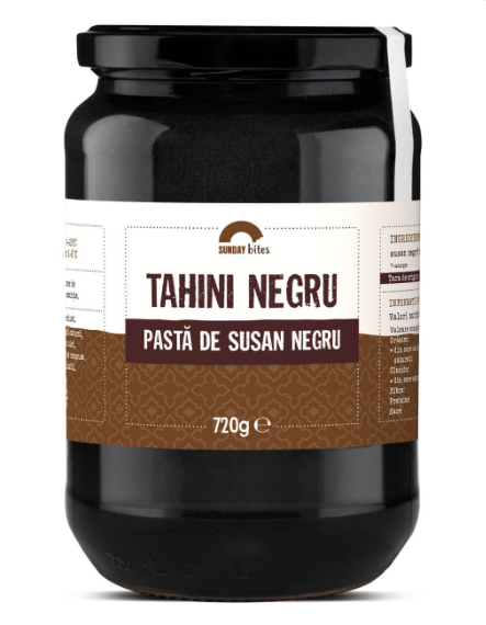 Tahini negru – Pasta de susan negru 360g