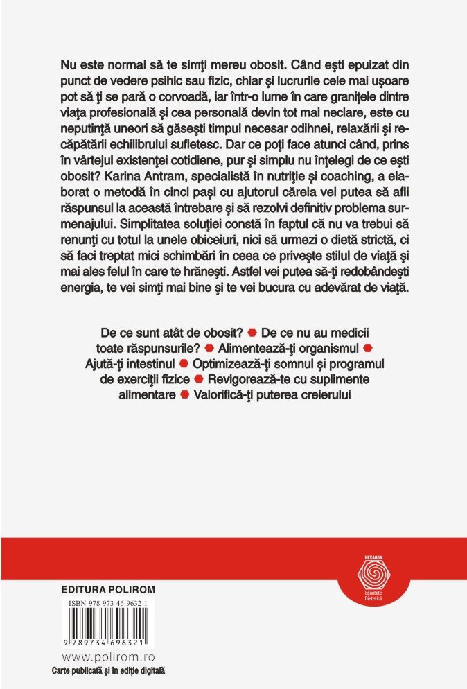 Cum sa scapi de oboseala | Karina Antram