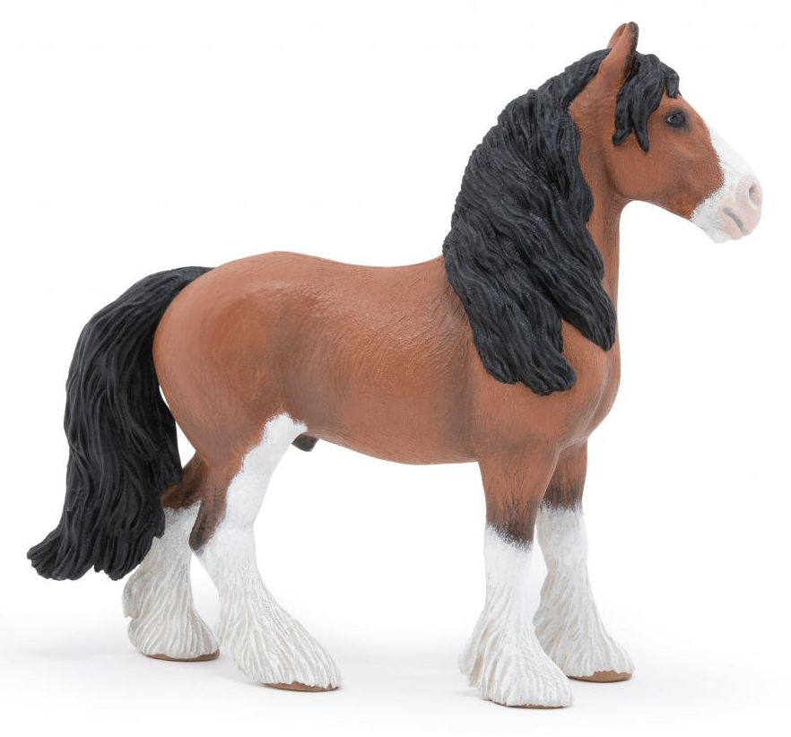 Figurina - Clydesdale horse | Papo