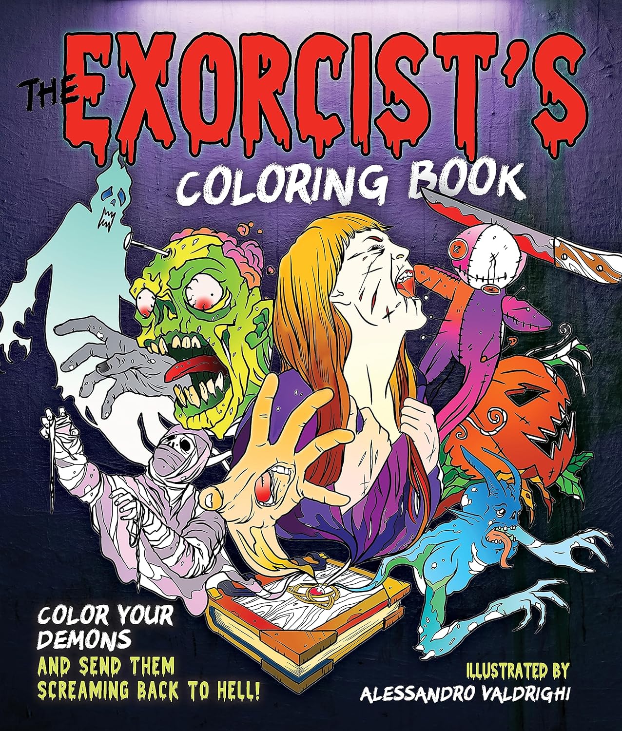 The Exorcist\'s Coloring Book | - 2 | YEO