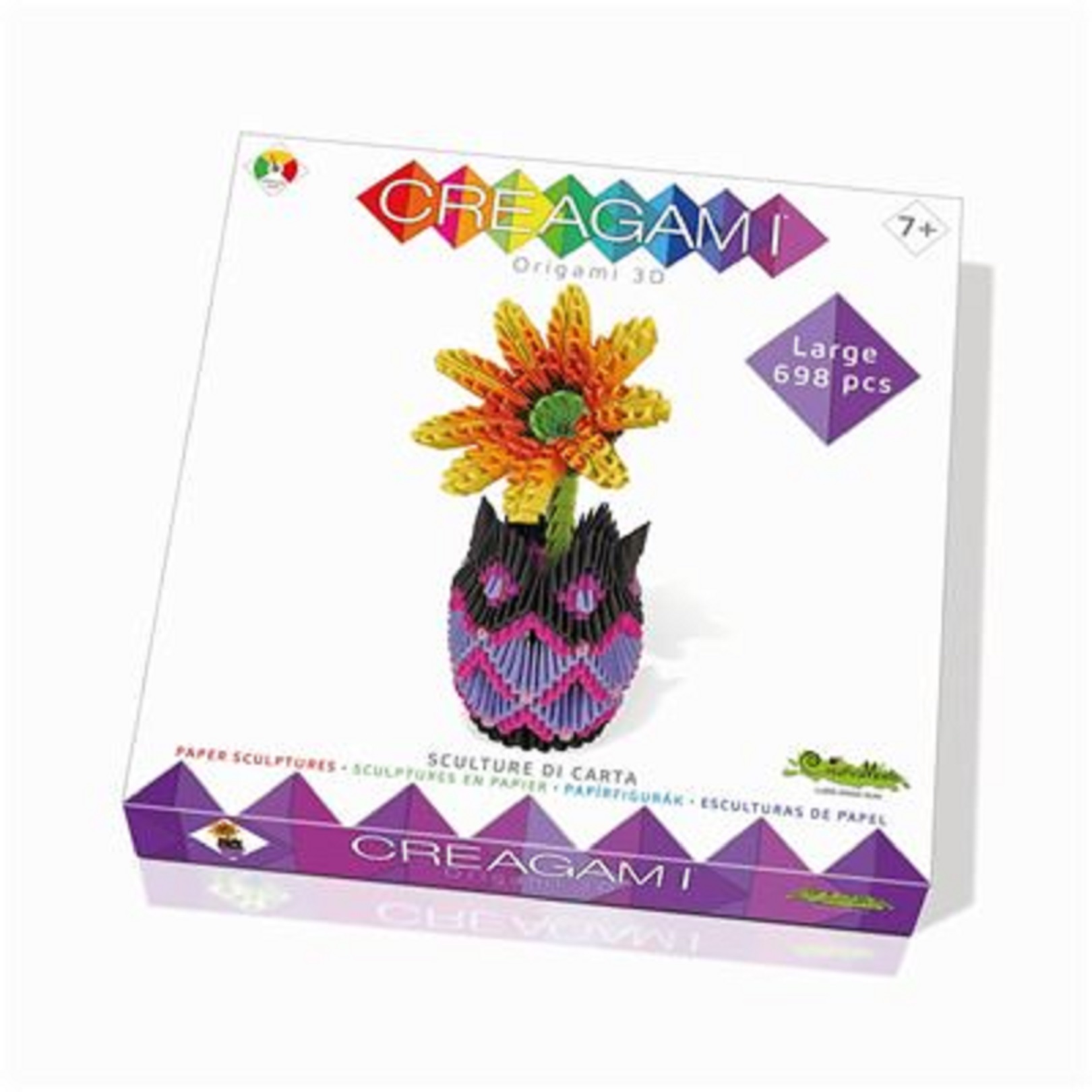 Joc Origami - Vaza cu flori - 698 piese