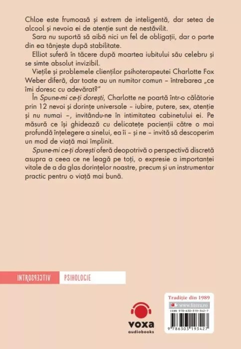 Spune-mi ce-ti doresti | Charlotte Fox Weber