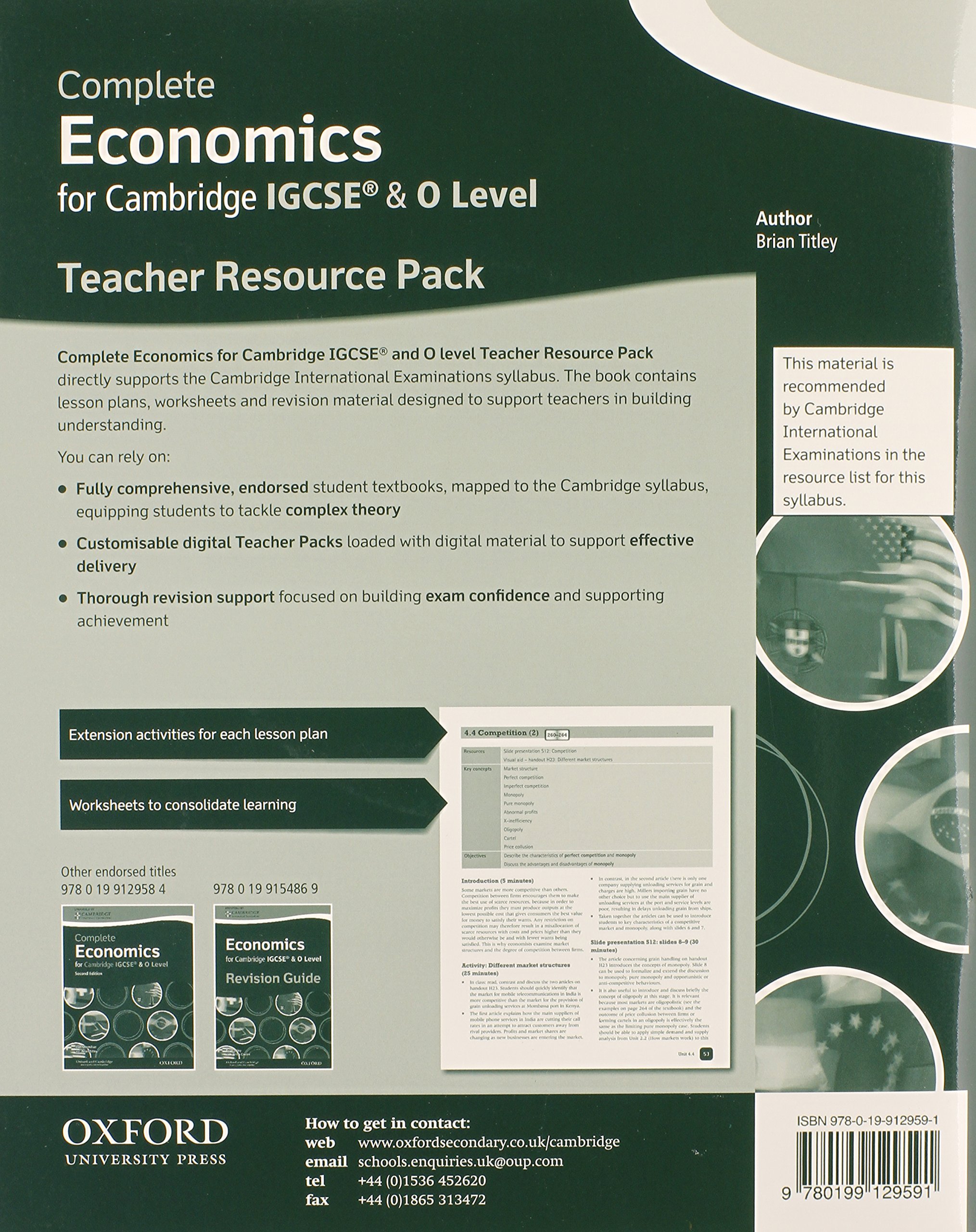 Vezi detalii pentru Complete Economics for IGCSE | Brian Titley