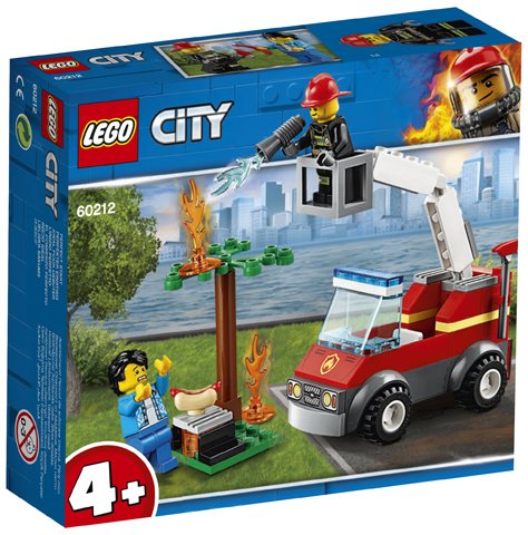 Stingerea incendiului de la gratar (60212) | LEGO