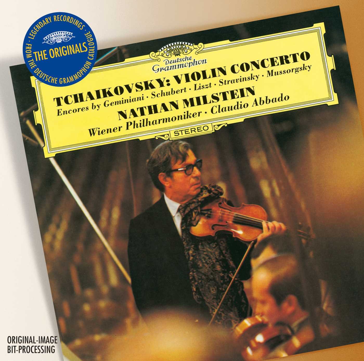 Tchaikovsky: Violin Concerto op35, Geminiani; Schubert: Encores (DG The Originals) | Nathan Milstein , Georges Pludermacher , Claudio Abbado , Vienna Philharmonic Orchestra