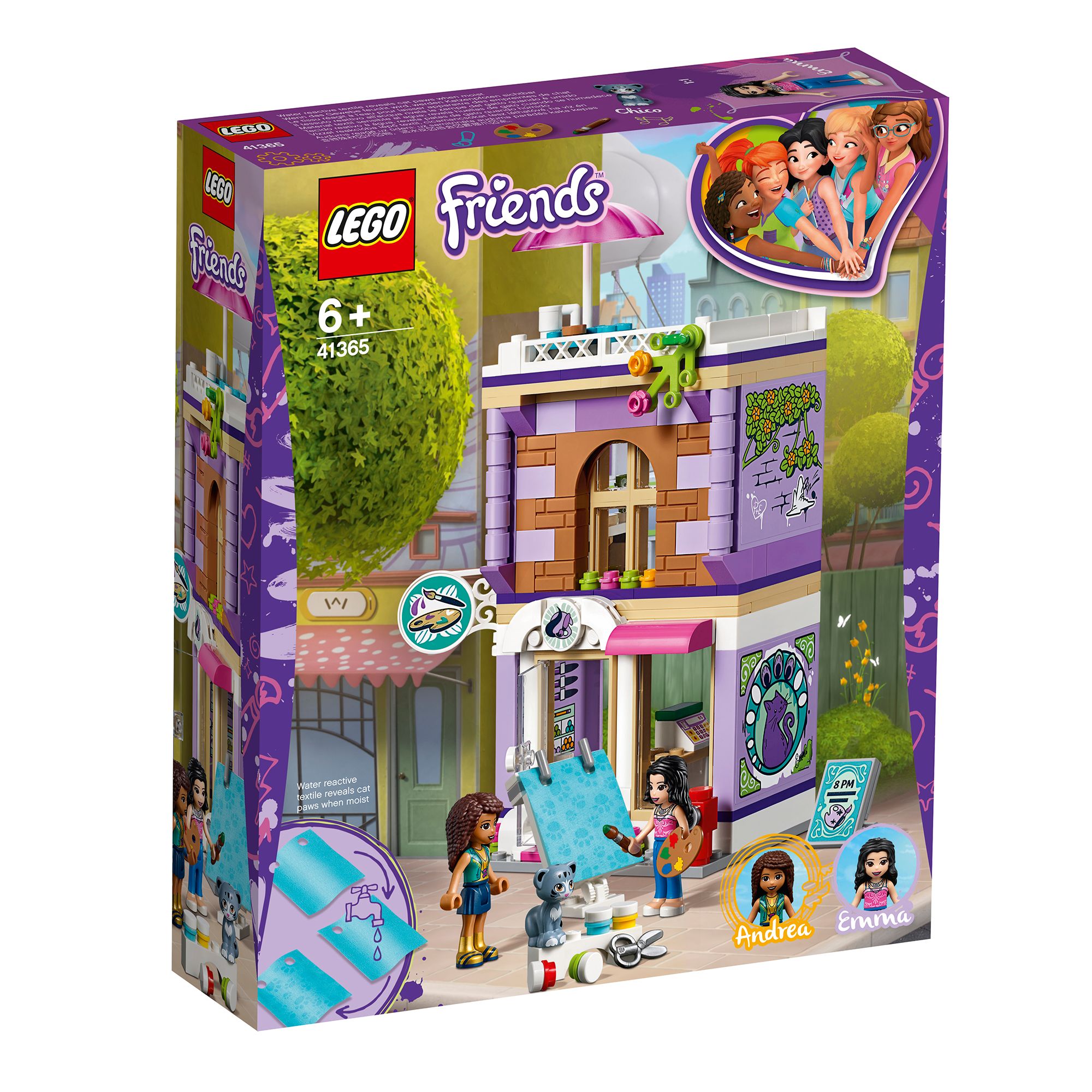 Jucarie - Lego Friends - Emma\'s Art Studio, 41365 | LEGO