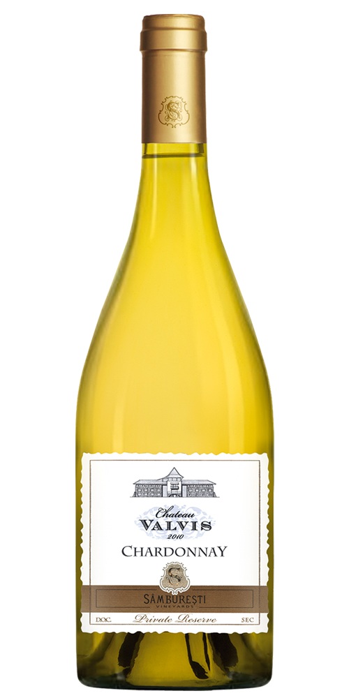 Vin alb - Samburesti / Chateau Valvis Chardonnay, alb, sec, 2016 | Domeniile Samburesti