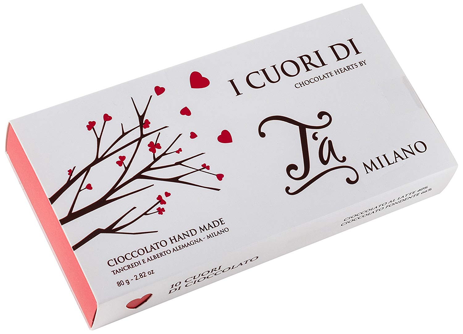 Bomboane de ciocolata - I cuori di T\'a Milano | T\'A Milano