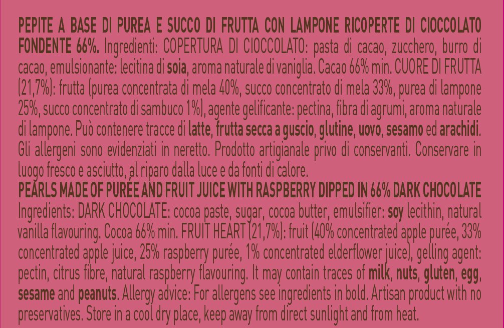 Bomboane cu ciocolata neagra si zmeura - Frutta & Cioccolato | T\'a Milano - 3 | YEO