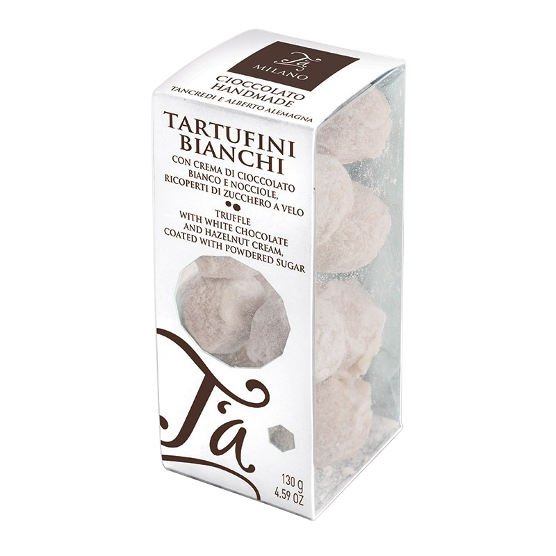 Tartufini cu crema de ciocolata alba si alune | T\'a Milano