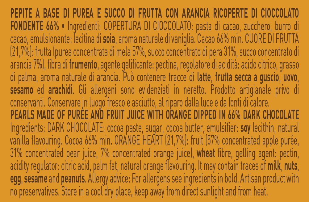 Bomboane cu ciocolata neagra si portocale - Frutta & Cioccolato | T\'a Milano - 3 | YEO