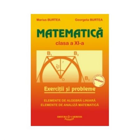 Matematica. Exercitii si probleme. Clasa a XI-a | Marius Burtea, Georgeta Burtea Carminis