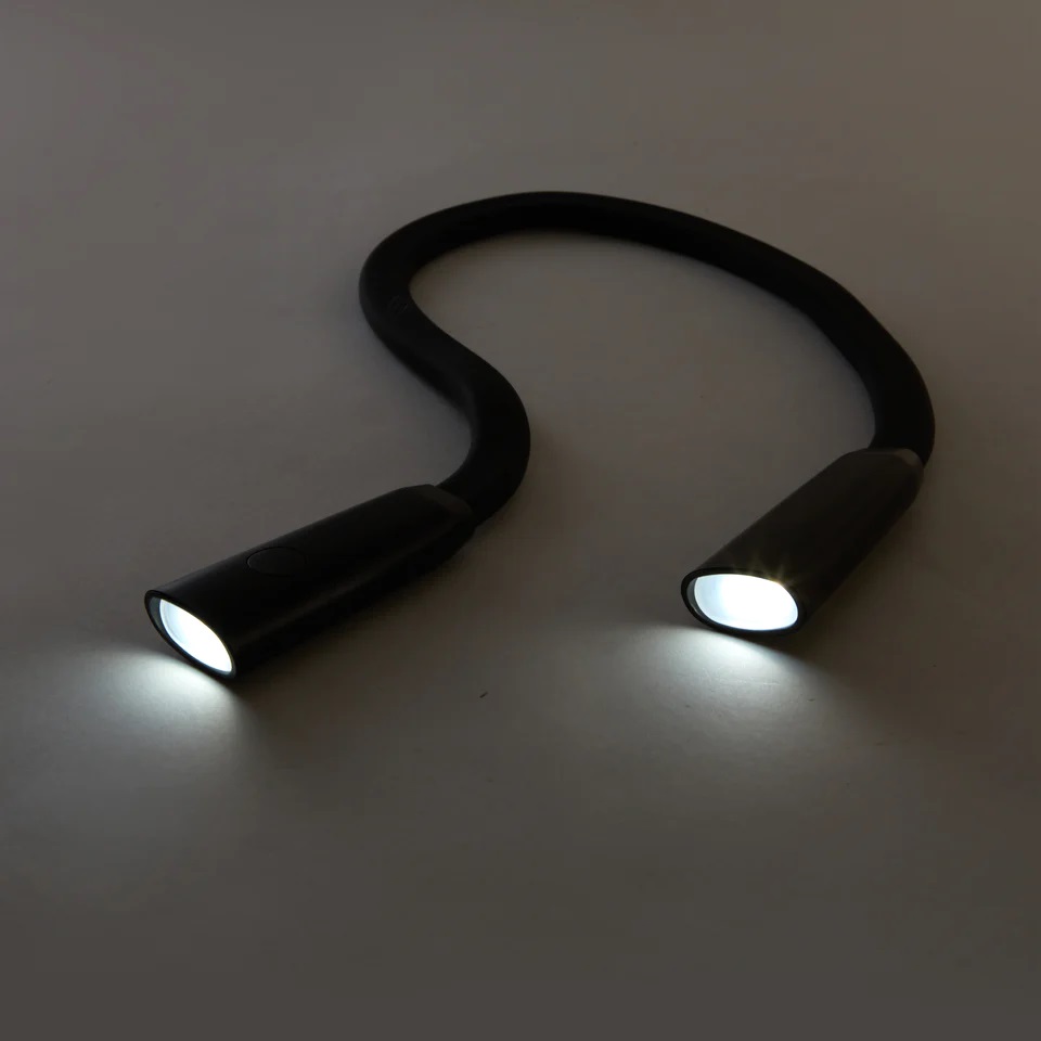 Lampa pentru citit - Hands-Free Book Light | Kikkerland - 4 | YEO