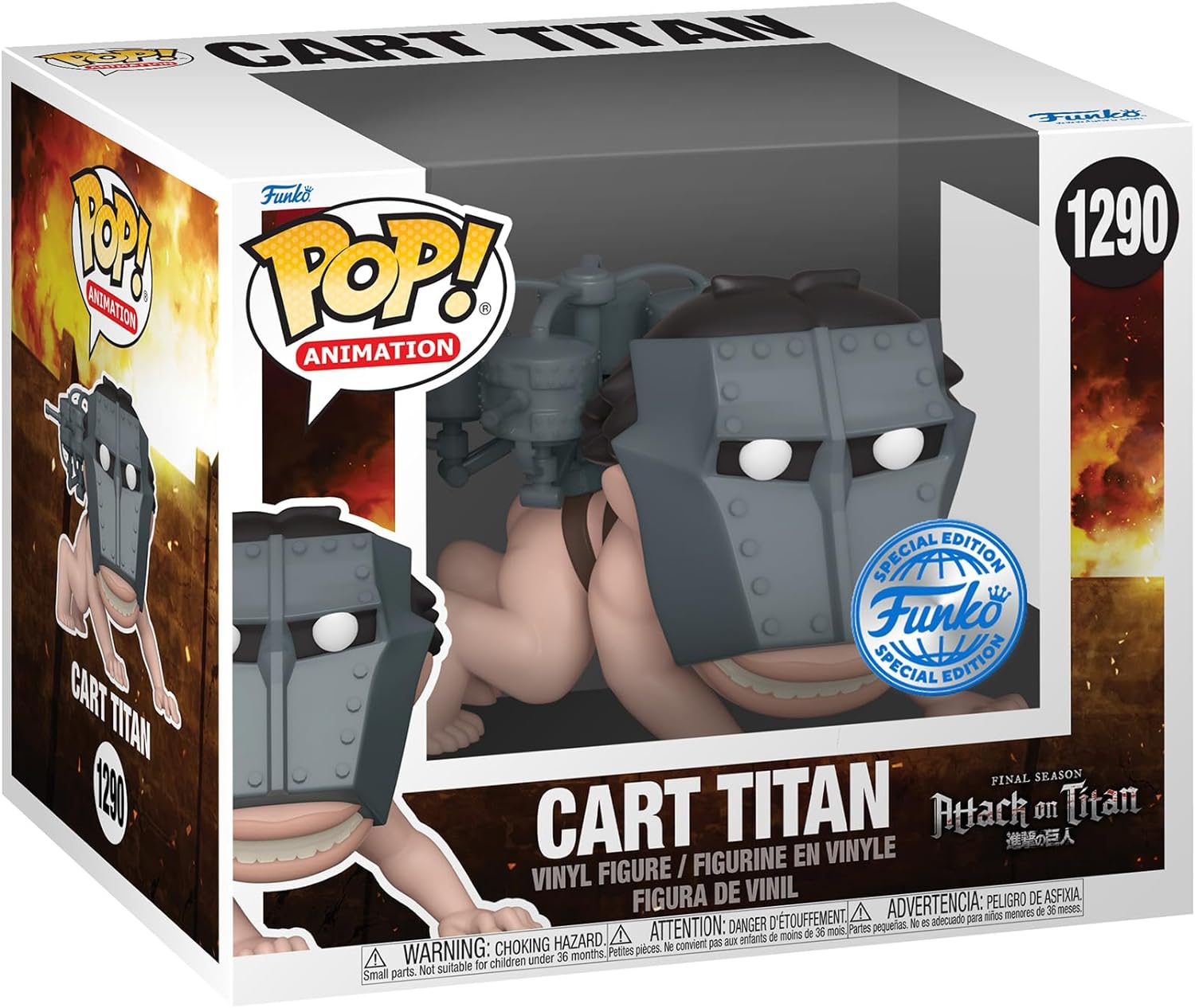 Figurina - Attack on Titan - Cart Titan | Funko - 1 | YEO