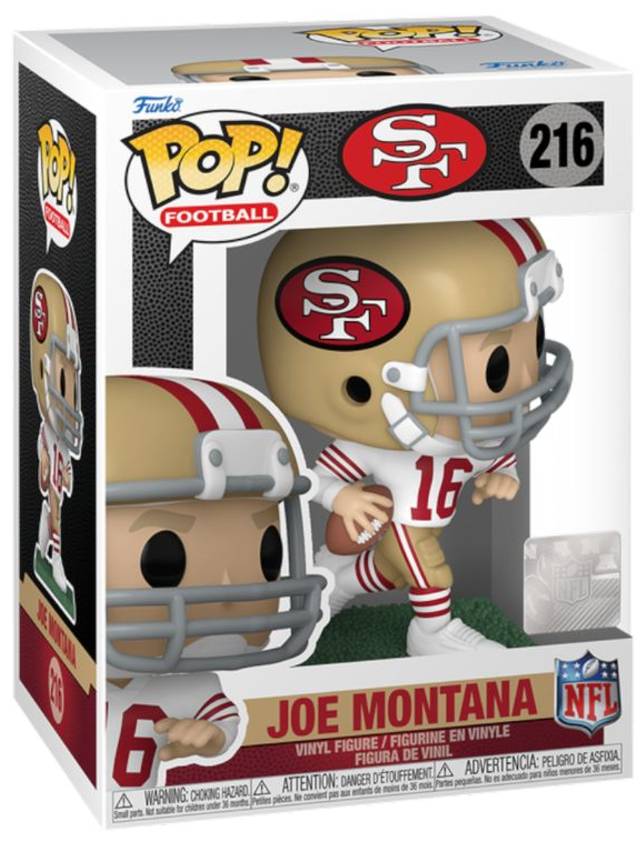 Figurina - NFL Legends - San Fransisco - Joe Montana | Funko - 1 | YEO