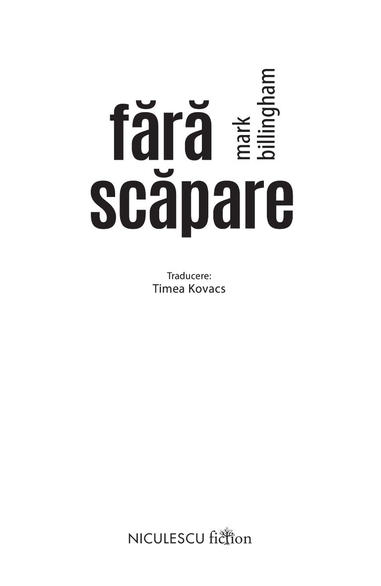 Fara scapare | Mark Billingham