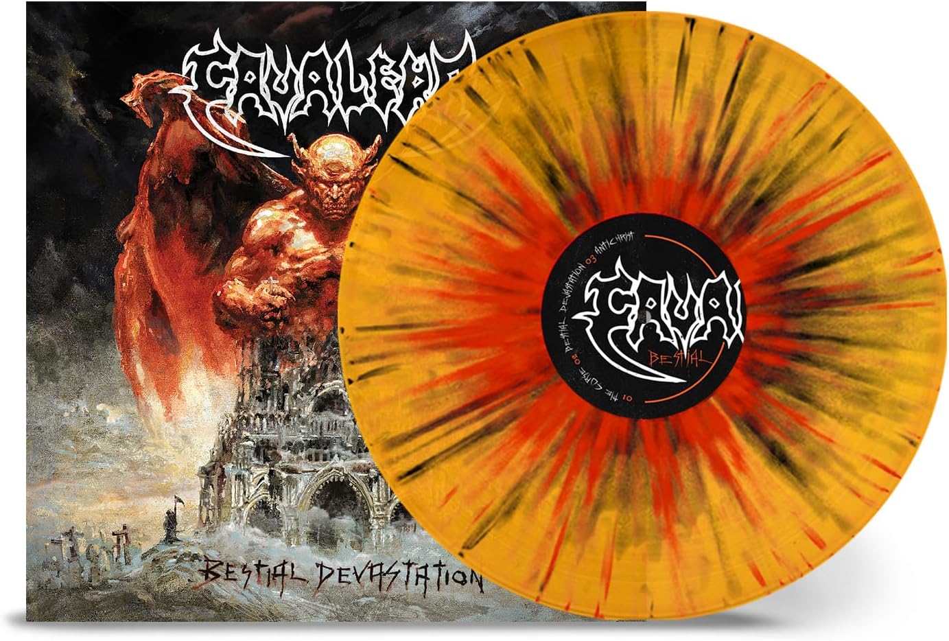 Cavalera (Orange Red And Black Splatter Vinyl, 45 RPM) | Cavalera