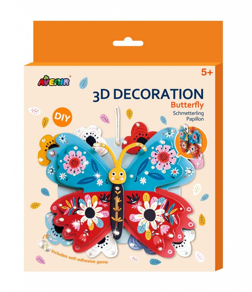 Set creativ - Decoratiune 3D Fluture