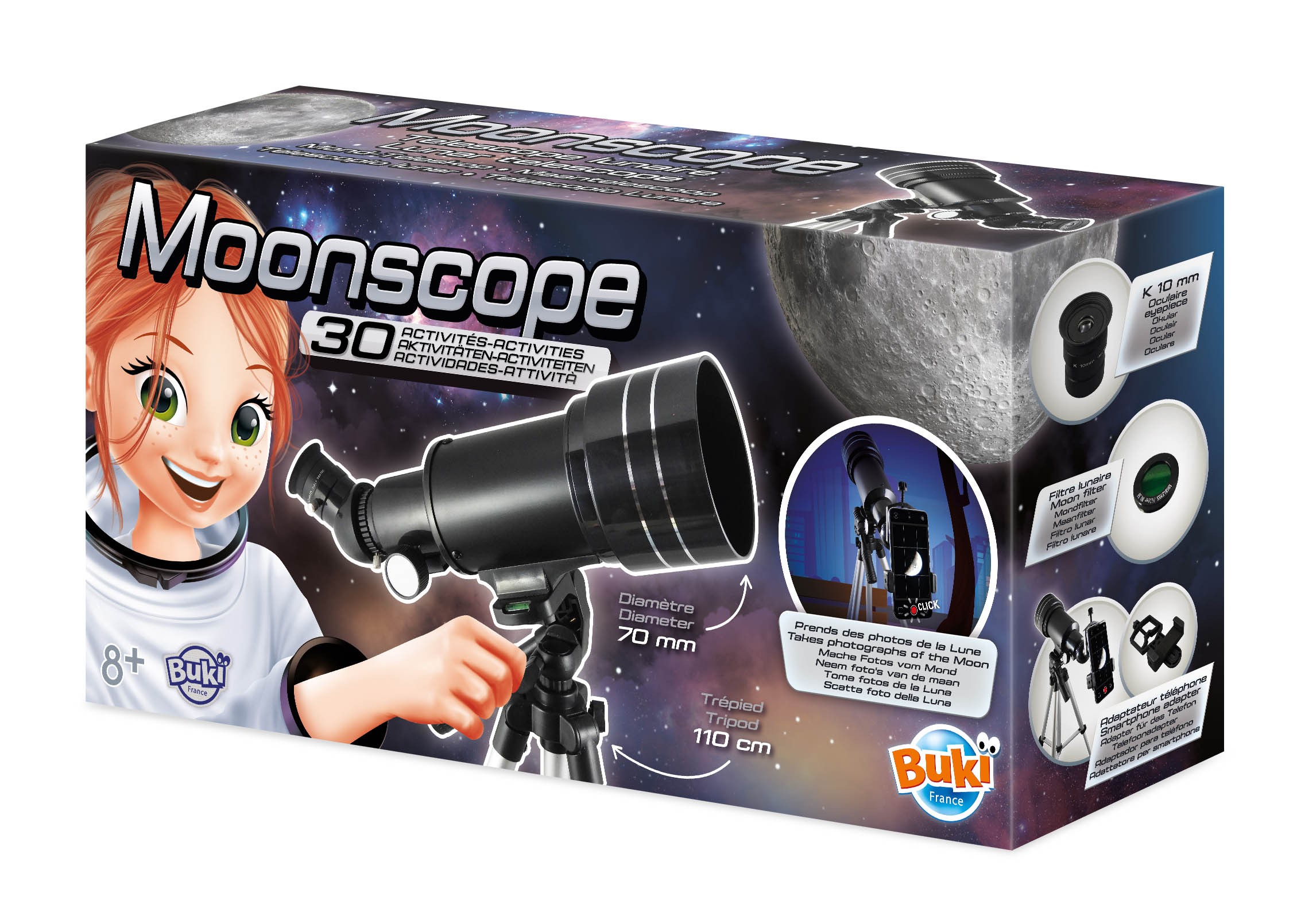 Jucarie educativa - Telescop Lunar | Buki