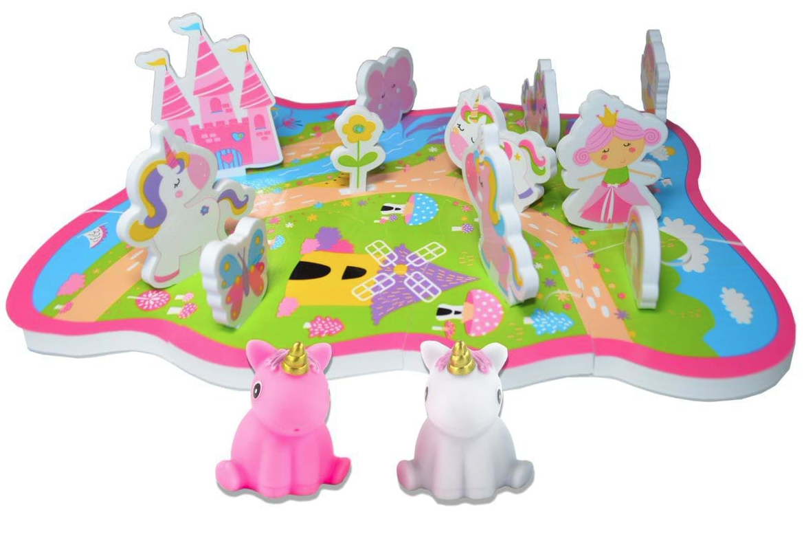 Set de joaca pentru baie - Lumea Unicornilor | Buddy & Barney - 1 | YEO