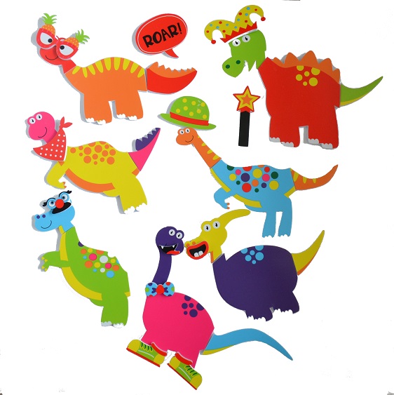 Stickere pentru baie - Weird & Wonderful Dinosaurs | Buddy & Barney - 1 | YEO