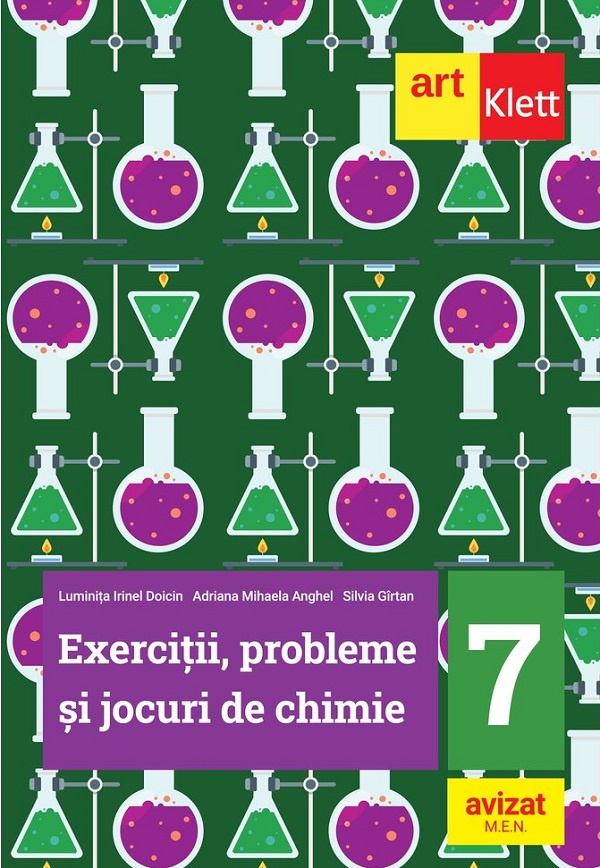 Exercitii, probleme si jocuri de chimie - Clasa a VII-a | Luminita Irinel Doicin, Adriana Anghel, Silvia Girtan