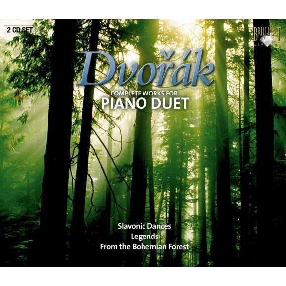 Dvorak: Complete Works for Piano Duet | Antonin Dvorak, Julian Thurber image
