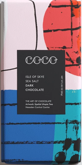  Ciocolata neagra - Isle of Skye Sea Salt | Coco Chocolatier 