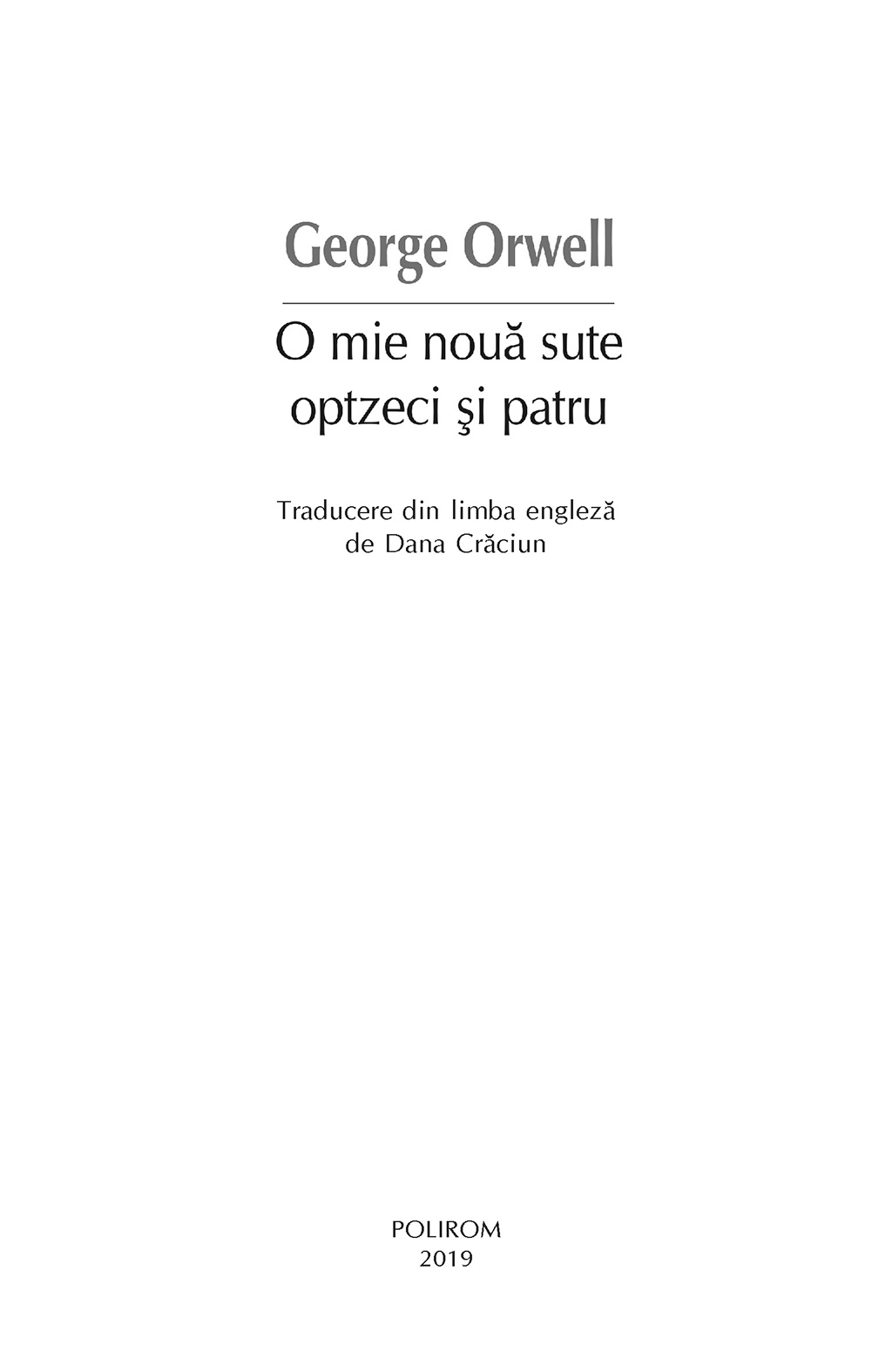 1984 - O mie noua sute optzeci si patru | George Orwell - 2 | YEO