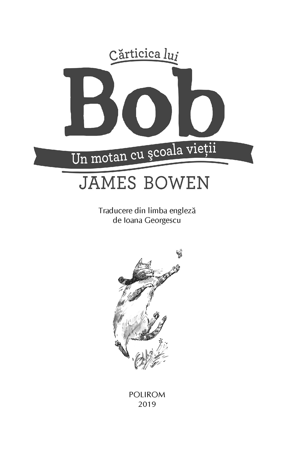 Poze Carticica lui Bob, un motan cu scoala vietii | James Bowen