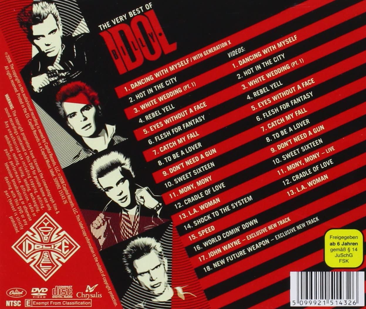 The Very Best Of Billy Idol: Idolize Yourself | Billy Idol