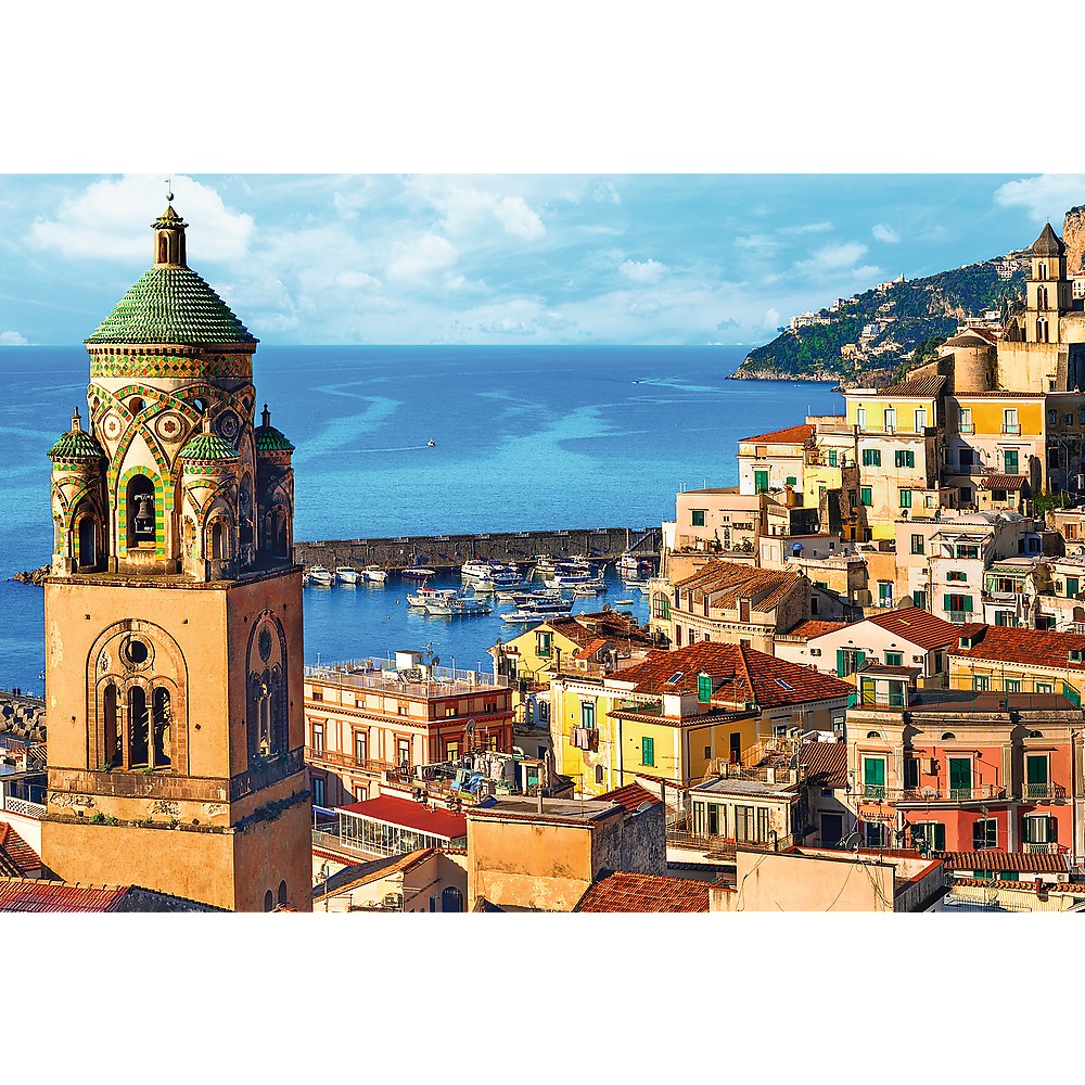 Puzzle 1500 piese - Amalfi Italia | Trefl - 2